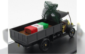 FIAT 18bl Truck Esercito Italiano - Carro Funebre - Hearse - Funeral Car - Funerale Di Stato (1915) - 100th Anniversary La Grande Guerra, Black