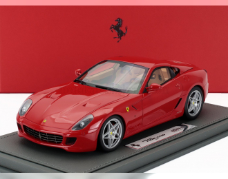 FERRARI 599 Gtb Fiorano (2007) - F-1 Gear Box - Con Vetrina - With Showcase, Rosso Corsa - Red