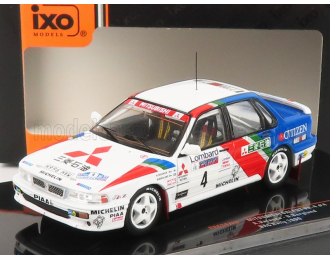 MITSUBISHI Galant Vr-4 N 4 Rally Rac Lombard (1990) A.Vatanen - B.Berglund, White Red Blue
