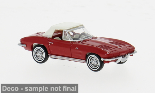 CHEVROLET Corvette C2 Cabrio (1962), red