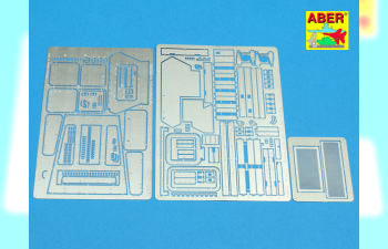 ABER Engine upper deck for Heavy Armoured Car Sdkfz.234, Italery