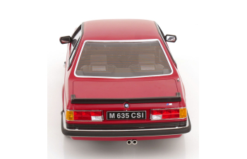 BMW M635 CSI with Alpina rims (1987), red
