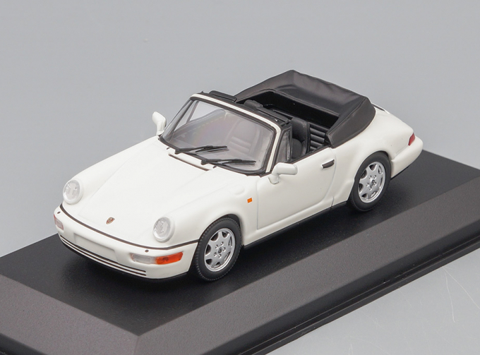 PORSCHE 911 CARRERA 2 CABRIOLET - 1990 - WHITE