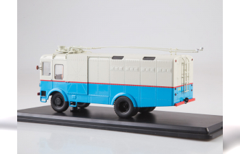 Грузовой троллейбус ТГ-3, бело-голубой