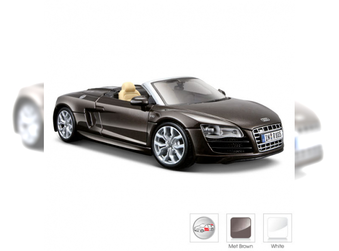 AUDI R8 Spider, Special Edition, brown