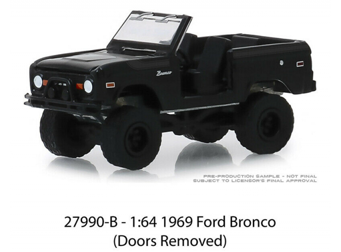 FORD Bronco 1969 Black