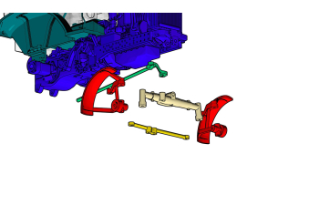 Сборная модель Трактор ЮМЗ-6Л фото версия с задней стенкой для экскаватора