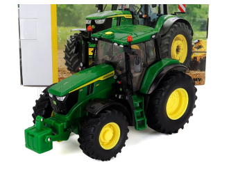 JOHN DEERE 6m 240 Tractor (2018), Green Yellow