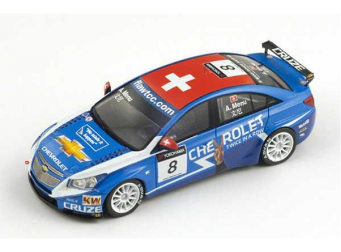 CHEVROLET Cruze 1.6T 3 WTCC Alain Menu (2011), blue