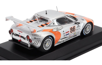 SPYKER C8 Spider Gt2r 3.8l V8 Team Spyker Squadron B.v. №86 24h Le Mans (2006) Jeroen Bleekemolen - Mike Hezemans - Jonny Kane, Silver Orange