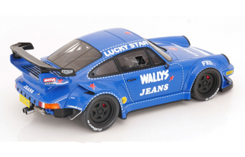 PORSCHE 911 RWB Bodykit Osho, blue white