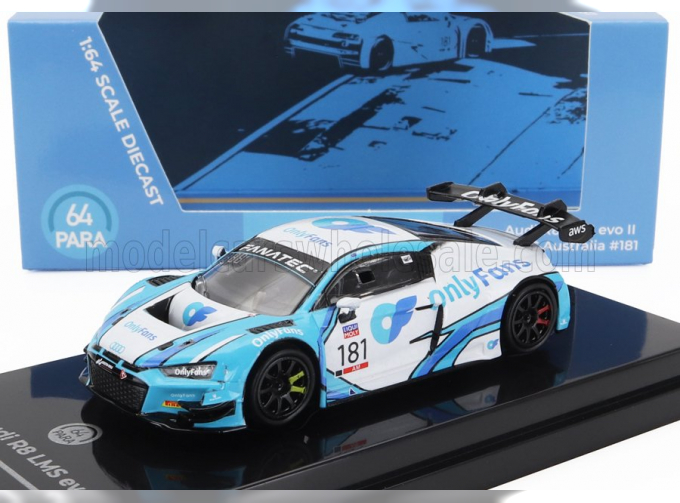 AUDI R8 Lms Evo Ii 5.2l V10 Team Melbourne Performance N 181 Gtwc Australia (2024) Renee Gracie, White Light Blue