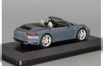 PORSCHE 911 Carrera Cabriolet (991 II) (2017), graphite blue metallic