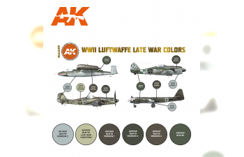 WWII Luftwaffe Late War Colors SET 3G