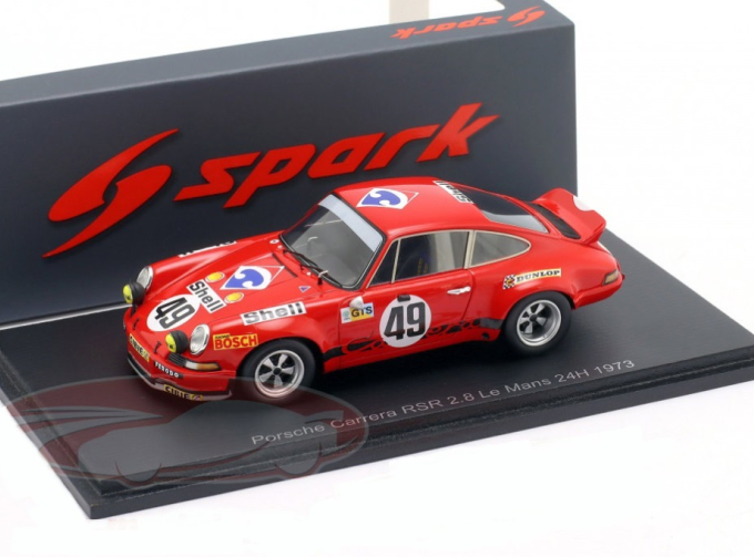 PORSCHE 911 Carrera RSR 2.8 №49 24h LeMans Jean Egreteaud, Jean Claude Lagniez (1973)