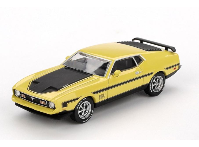 FORD Mustang Mach 1 Grabber (1971), yellow