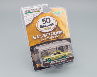 CHEVROLET Impala SS "50 милионный Chevrolet" 1963 Special Gold Paint (Greenlight!!!)