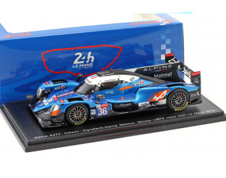 Alpine A470 - Gibson #36 Signatech-Alpine Matmut Winner LMP2 class 24h LM 2018