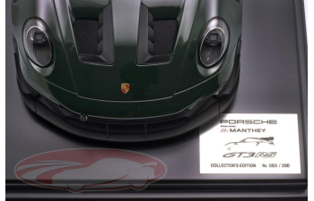 PORSCHE 911 (992) GT3 RS mit Manthey-Kit (2024), brewster green