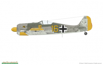 Сборная модель Истребитель Второй Мировой Fw 190A версия Royal Class.