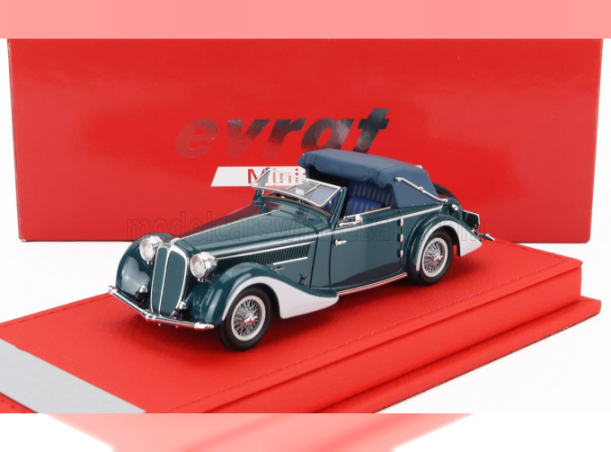 DELAHAYE 135m S/n.49278 Chapron Mylord Semiconvertible Open (1947), Green Silver