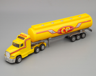 KENWORTH T600 CP Oil, yellow