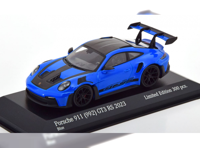 PORSCHE 911 (992) GT3 RS Weissach Package (2023), blue black