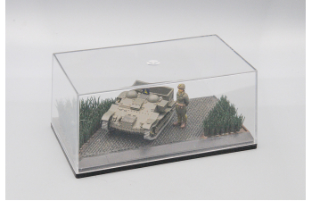 диорама RENAULT UE с фигуркой