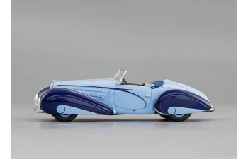 DELAHAYE Type 135-M Cabriolet (1937), blue