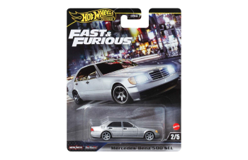 MERCEDES-BENZ 500 SEL Fast & Furious, silver