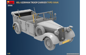 Сборная модель MERCEDES-BENZ 170vk German Military Troop Carrier 1936