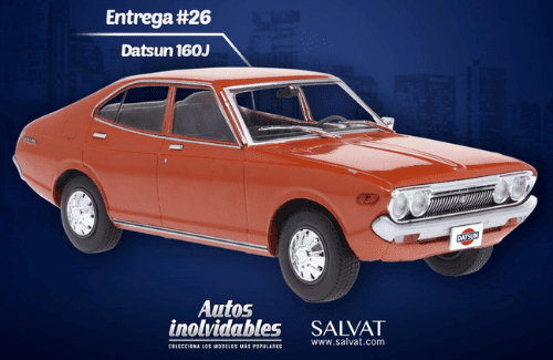 DATSUN 160 J (1973), orange