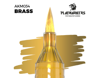 Маркер акриловый PLAYMARKER - Латунь / BRASS – PLAYMARKER