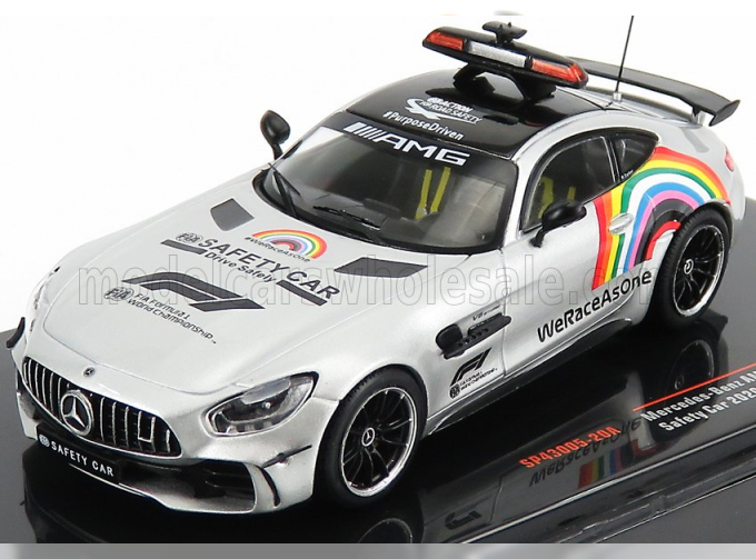 MERCEDES BENZ Gt-r Amg F1 Safety Car Weraceasone (2020) Bernd Maylander, Silver