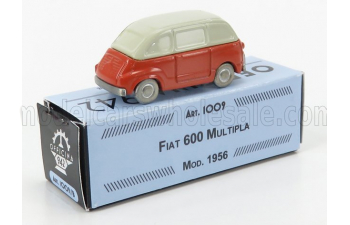 FIAT 600 Multipla (1956), Red Cream