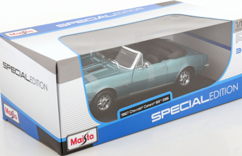 CHEVROLET Camaro SS 396 Convertible (1967), синий