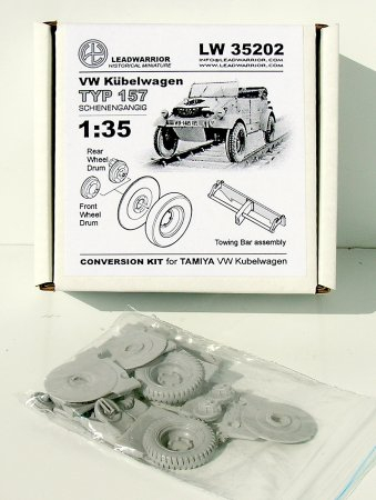 Комплект железнодорожных колес VOLKSWAGEN Kubelwagen Typ 157