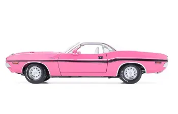 DODGE Challenger R/T Hardtop 440 Six Pack (1970) Panther Pink/Black/White