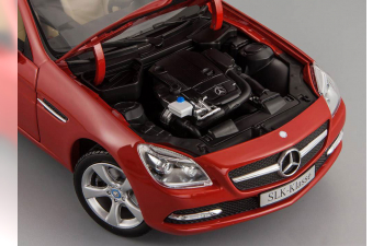 MERCEDES-BENZ SLK-Class (2011), red