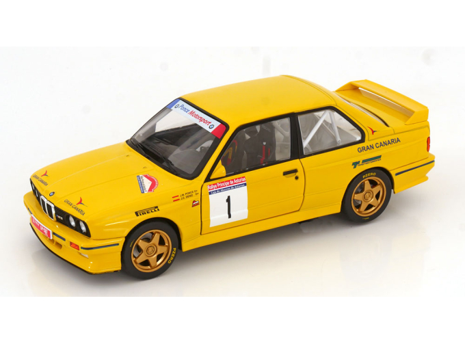 BMW 3-series (e30) Gr.a №1 3rd Rally Principe Asturias (1992) Jose Maria Ponce - Jose Carlos Deniz, Yellow