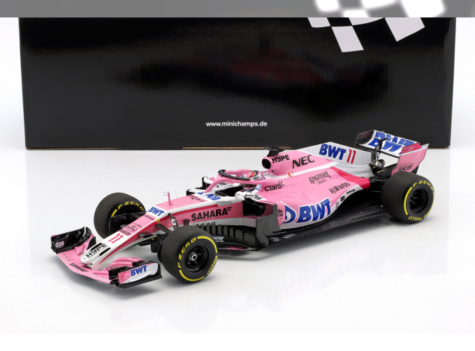 Sahara Force India F1 team Mercedes VJM11  S. Perez 2018