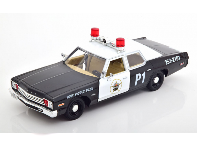 DODGE Monaco Mount Prospect Police (1974), black white