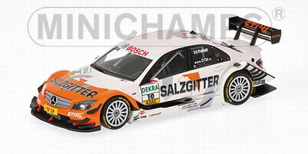MERCEDES-BENZ C-CLASS 2009 'SALZGITTER' GARY PAFFETT DTM 2009, white