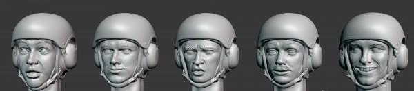 Российские танкисты в бронешлемах (№2)