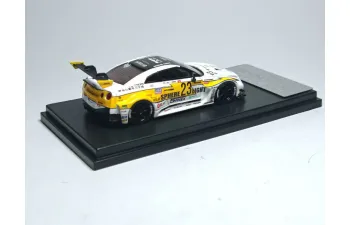 NISSAN LB GTR GT Flash Ver. 1, white/yellow
