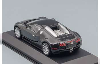 BUGATTI Veyron (2009), black metallic / grey metallic