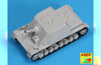 Металлический ствол для German 15cm StuH 43 Barrel for Stu.Pz. IV BRUMBAR – middle/late version