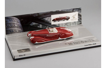 DELAHAYE Type 165 Cabriolet (1939), red