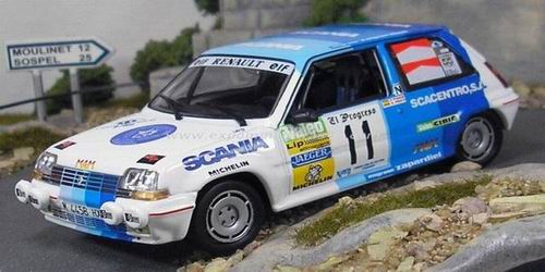 RENAULT 5 GT Turbo Jose Pinon - Antoni Prats Rallye San Frolina (1988), white