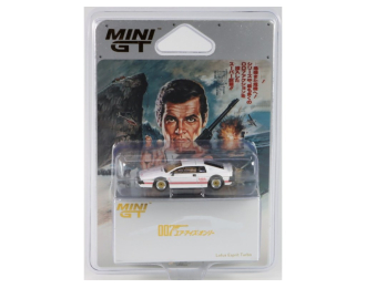 LOTUS Esprit Turbo (1981), white / golden Rims (Japan package)